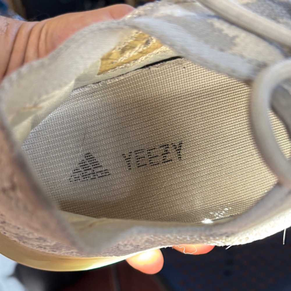 Yeezy Boost 380 Men’s Grey Knit Sneakers - Picture 6 of 6